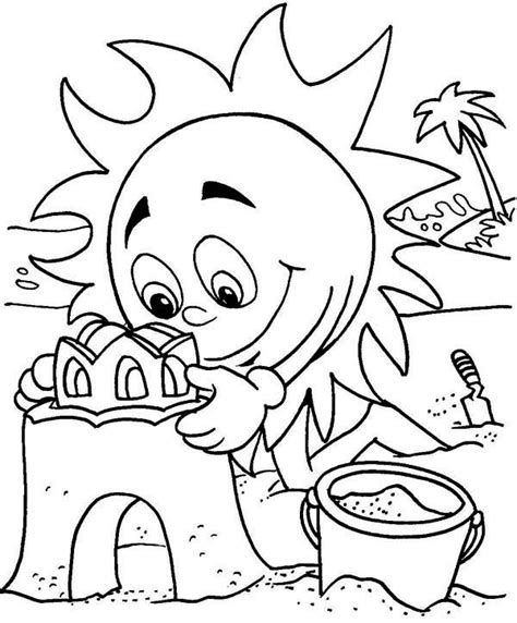 disney coloring pages summer