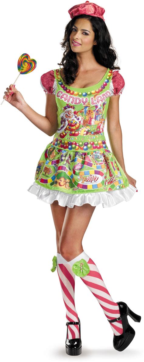 candyland sexy deluxe adult women s costume board game costumes