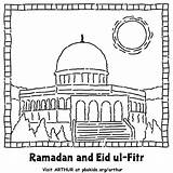 Coloring Pages Al Eid Fitr Google Ul Kaba Mecca Sheets sketch template