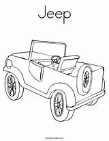 Coloring Jeep Pages Wrangler Safari Army Getcolorings Color Cars sketch template
