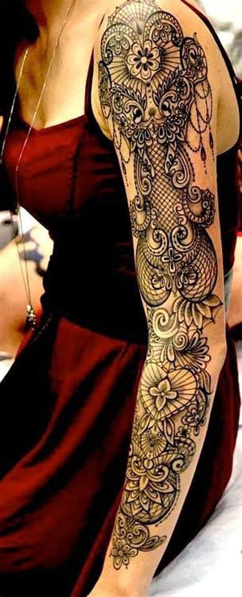 30 Of The Most Realistic Lace Tattoo Ideas Lace Tattoo Design Full