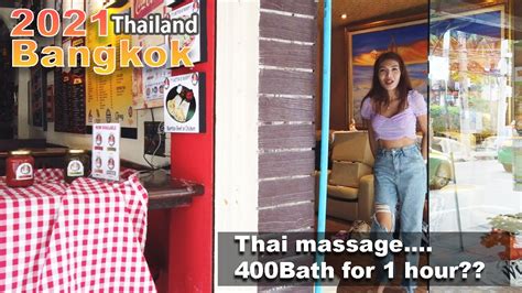 Thai Massage 400bath For An Hour⎜bangkok 4k Walker Sukhumvit 22⎜🇹🇭