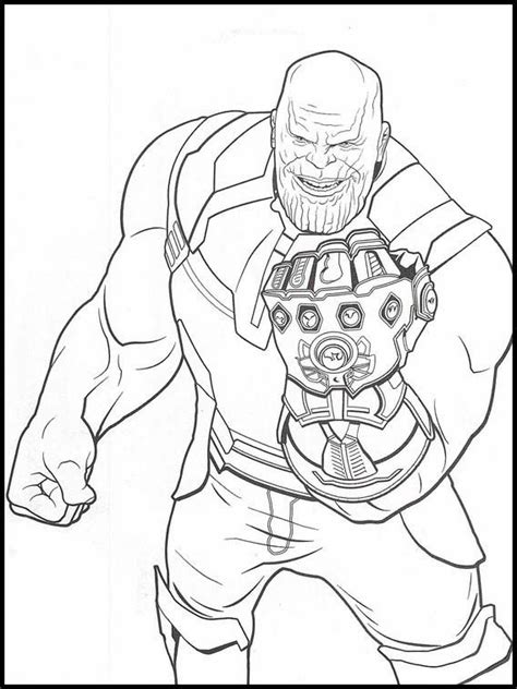 avengers endgame  printable coloring pages  kids avengers
