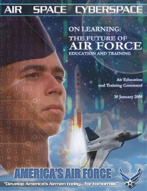 aetc releases vision  future learning air education  training