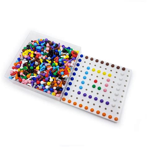 peg board   small pegs  pegs   colors includes