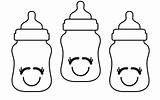 Baby Bottles Coloring Pages sketch template