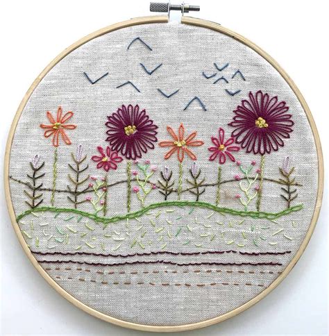 easy embroidery stitches  embellish  projects create whimsy