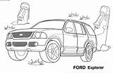 Coloring Ford Pages sketch template