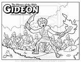 Gideon sketch template