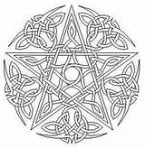 Coloring Pages Celtic Wiccan Printable Mandala Adults Colouring Witch Handfasting Ceremony Demon Deviantart Pagan Pentacle Books Zentangles Adult Symbols Sheets sketch template