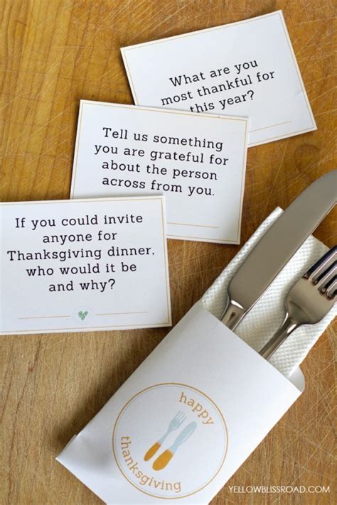 download free printable thanksgiving conversation starters party ideas