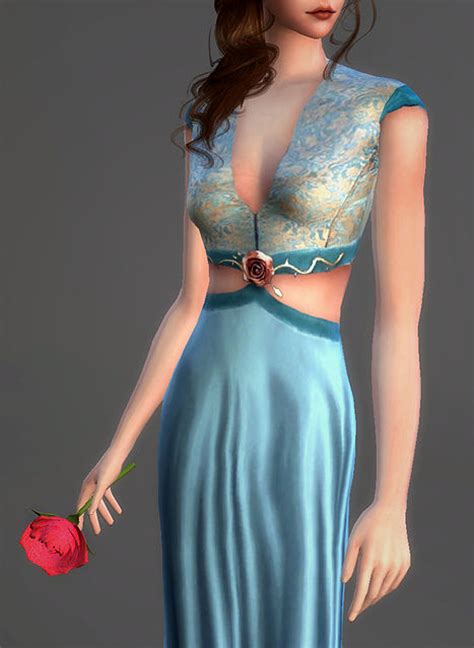 exposed rose gown margaery tyrell at magnolian farewell