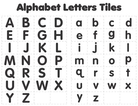 images  printable letter tile words making words letter