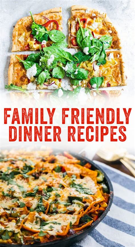 easy dinner recipes  family  couple cooks