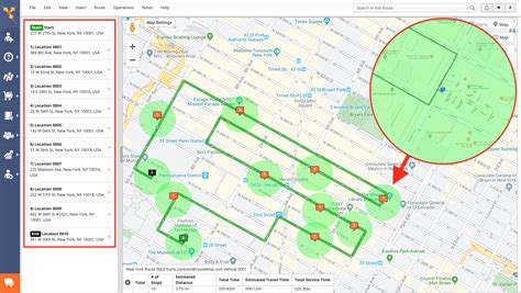 enable geofences  geofence activities   route map