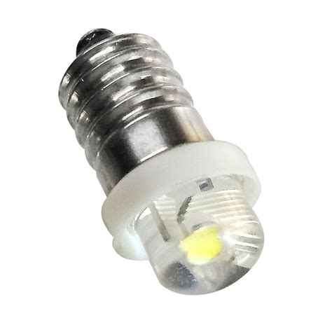 3x E10 Led Flashlight Bulb 3v 4 5v 6v Dc Led Upgrade Bulb Replacement