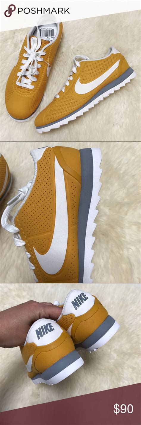 nike mustard cortez ultra moire sneakers nike sneakers clothes design