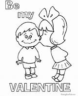 Coloring Pages Valentine Kids Valentines Color Help Printing Kid Miracle Timeless Books Popular sketch template
