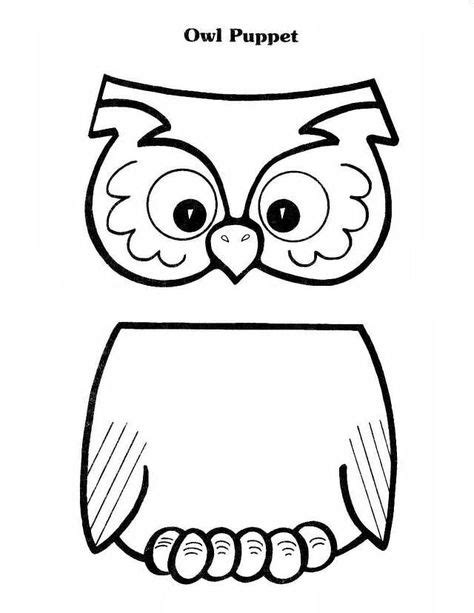 owl puppet owl activities paper bag puppets paper owls