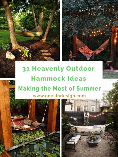 31 heavenly outdoor hammock ideas making the most of summer