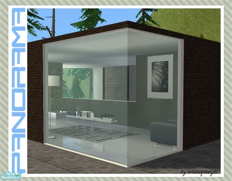 sims resource panorama corner seamless  window