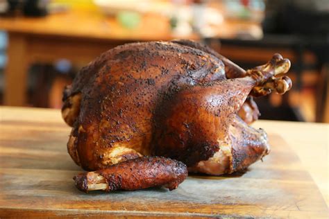 recipe thanksgiving smoked turkey with spice rub thanksgiving