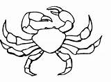 Crab Coloring Pages Clipart Hermit Printable Clip Cliparts Outline Coloring4free Colouring Kids King Blue Kings Library Wikiclipart Popular Results sketch template