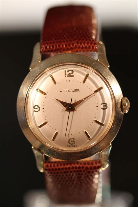 classic wittnauer mens  vintage swiss  vintagewatches  ruby lane