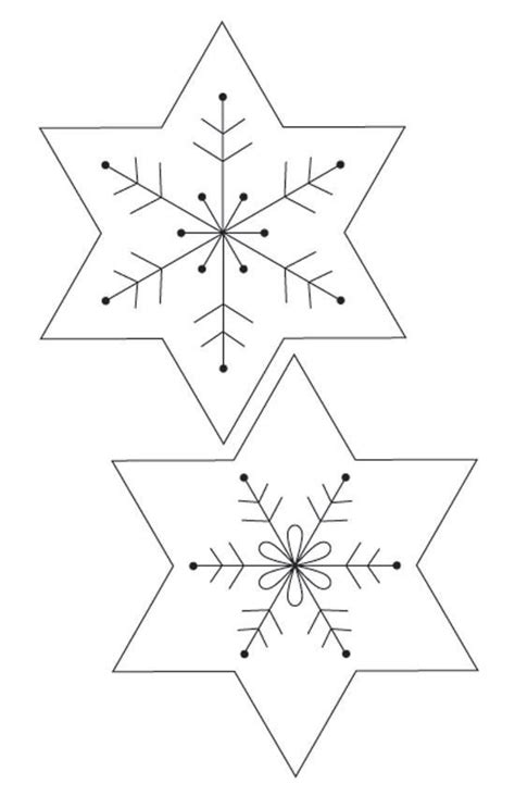 paper snowflakes templates quilting snowflakes pinterest