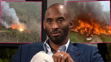 terrifying photos kobe bryant s fiery helicopter crash scene