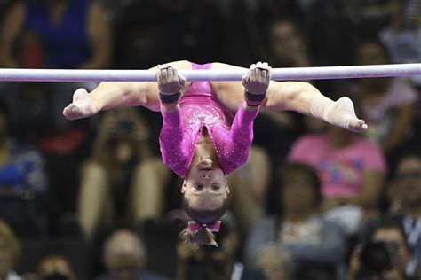 gwinnett native ragan smith in the u s gymnastics olympic trials
