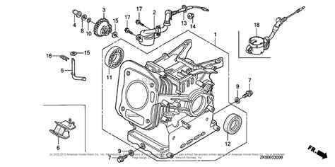 honda engines gx qxca engine jpn vin gcae   gcae  parts diagram