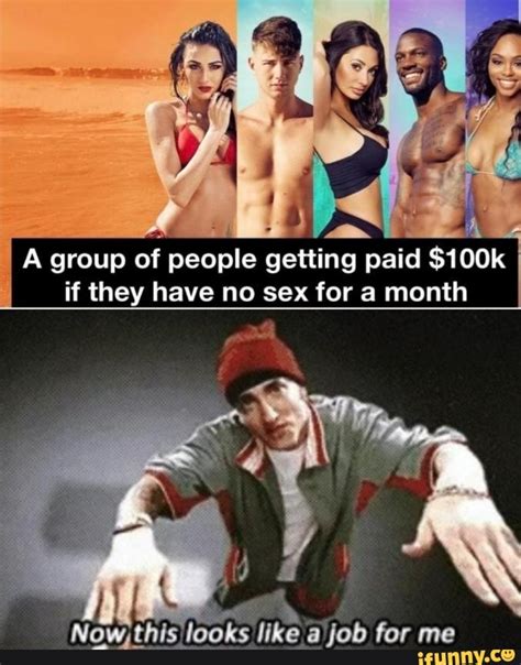 A Group Of People Getting Paid 100k If They Have No Sex