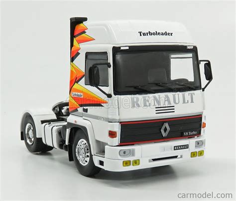 ixo models tr masshtab  renault   turboleader tractor truck  assi  white