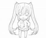 Kanzaki Aria Cute Coloring Pages Chibi Printable Another sketch template