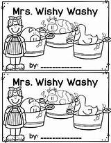 Mrs Wishy Washy Coloring Template sketch template