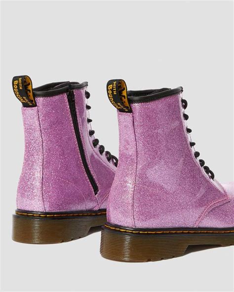 youth  glitter lace  boots dr martens