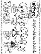 Lalaloopsy Coloring Pages Printable Birthdayprintable sketch template