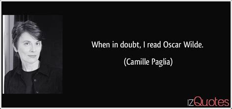 When In Doubt I Read Oscar Wilde
