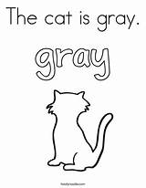 Gray Coloring Cat Things Trace Twistynoodle Line Print Dotted Mouse Grey Ll Noodle Change Template sketch template