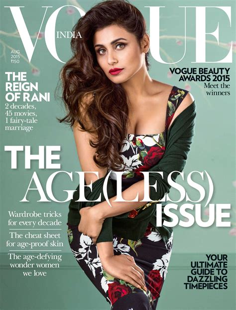 how to get rani mukerji s vogue cover girl look vogue india beauty