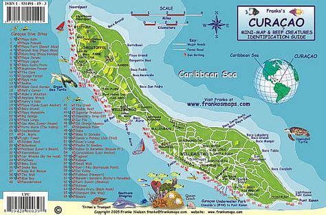 road map curacao island curacao road map detailed travel tourist driving island