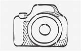 Camera Outline Drawing Line Clip Nicepng sketch template