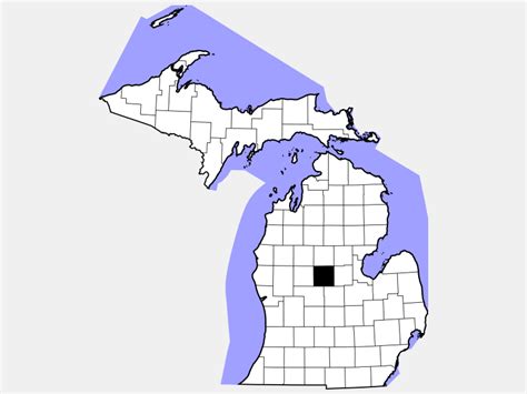 isabella county mi geographic facts maps mapsofnet