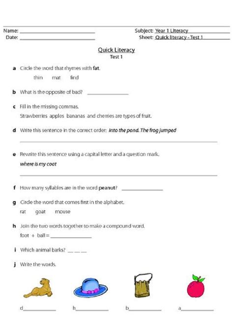 english worksheets ks printable english worksheet  worksheets