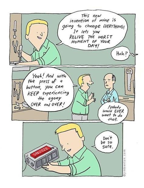 the snooze button best or worst invention ever funny comics