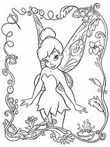 Coloring Pages Tinkerbell Popular Print sketch template