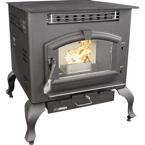 united states stove company multi fuel cornpellet stove  legs  btu model hf