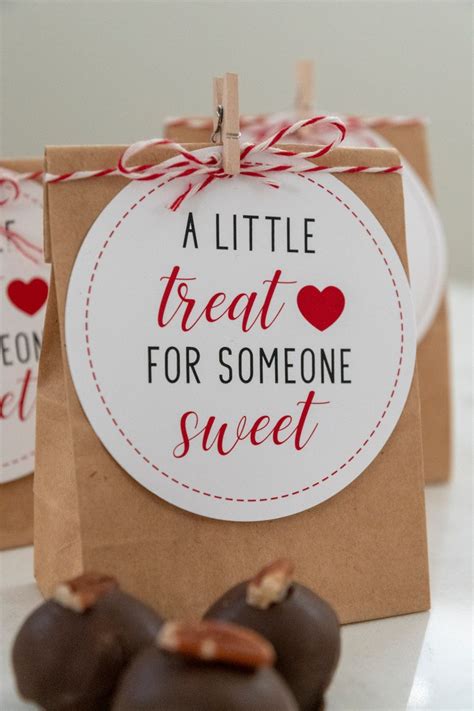 treat   sweet printable valentines day gift tags