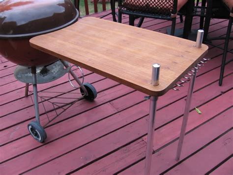 anyone know of a weber kettle table mod page 2 bbq table custom